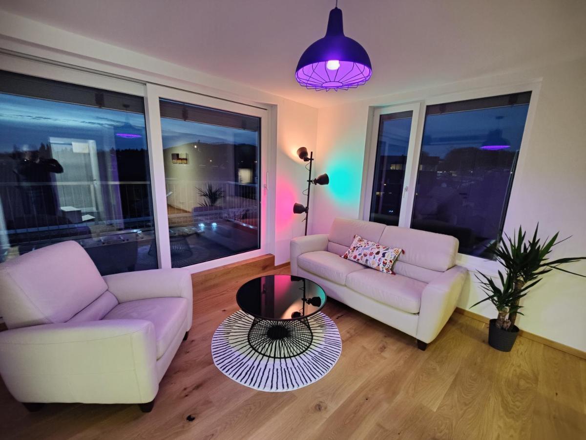 Penthouse Flat Carolina In Salzburg Stadt Exterior photo